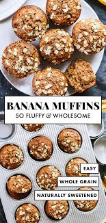 Healthy Banana Muffins Recipe Cookie And Kate Recipe Banana Muffin Recipe Banana Muffin Recipe Healthy Healthy Banana Muffins