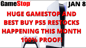 A new ps5 restock is on the way to this particular online store, confirmed for today, and it could be dropping at any moment now. Ps5 Restock News 1 7 Huge Best Buy And Gamestop Restock Coming This Month 100 Proof Youtube