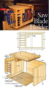 Saw Blade Holder Plans Table Saw Tips Jigs And Fixtures Woodarchivist Com Woodworking Essentials Woodworking Woodworking Projects Plans