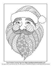 Santa Coloring Page Printable Christmas Coloring Pages Santa Coloring Pages Christmas Colors