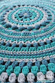 Diy fleece häkel teppich für katzen hunde crochet carpet for pets duration. Mit Textilgarn Einen Teppich Hakeln