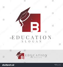 Education Initial Letter B Logo Design Sponsored Ad Initial Education Letter Design In 2020 Lettering Design Logo Design Lettering