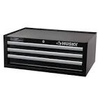 27-inch 3-Drawer Intermediate Tool Storage Chest in Gloss Black HTA-103B Husky