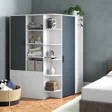 Ein traum wird wahr, ausmessen, planen und bestellen. Modernmoments Begehbarer Eckkleiderschrank Thorgunn Bewertungen Wayfair De