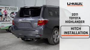 2011 Toyota Highlander Trailer Hitch Installation Youtube