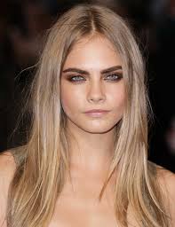 Ultimate Celebrity Make Up Looks 2012 Elle Uk Cara Delevingne Hair Hair Styles Dark Blonde Hair