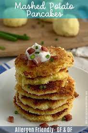 Mashed Potato Pancakes Recipe Potato Pancakes Mashed Potato Pancakes Dairy Free Bread