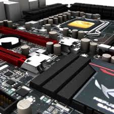 Asus Motherboard Maximus 3d Model Cgstudio Motherboard Asus 3d Model