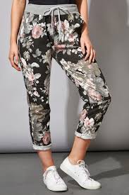 Maybe you would like to learn more about one of these? Floral Print Roll Hem Lounge Pants In Black Roman Originals Uk