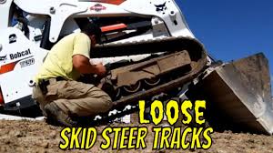 Maybe you would like to learn more about one of these? How To Tighten Skid Steer Tracks Bobcat T650 Youtube