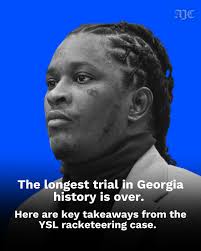 The YSL trial, which is now the longest in Georgia history, concluded  Tuesday as the two remaining defendants were acquitted of murder, gang and  racketeering charges. The jury found Deamonte Kendrick not