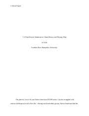 Press j to jump to the feed. 7 3 Final Project Docx 7 3 Final Project 7 3 Final Project Submission Client History And Therapy Plan Southern New Hampshire University The Patient Course Hero