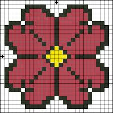 Free Flower Themed Counted Cross Stitch Patterns