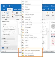 You will find it within outlook in the navigation bar in the lower left. How To Print Emails And Attachments From Outlook The Basic Useful Facts Mapilab Blog