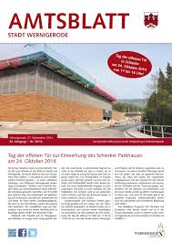 Geht im zoo alles mit rechten dingen zu? Calameo Amtsblatt Der Stadt Wernigerode 10 2014