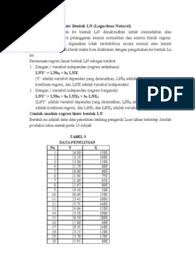 We did not find results for: Analisis Regresi Linier Bentuk Ln
