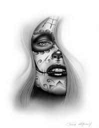 dia de concecao de tatuagem de caveira tatuagem e desenhos para tatuagem feminina pinterest