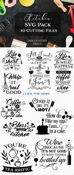 Download Kitchen Svg Pack Graphic By Anastasia Feya Vinyl Quotes Cricut Expression Svg PSD Mockup Templates