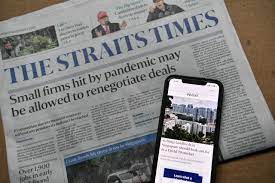 First published on july 15, 1845, the straits times is the most widely read newspaper in singapore. Forum Leaking Pipe Not Fixed Forum News Top Stories The Straits Times