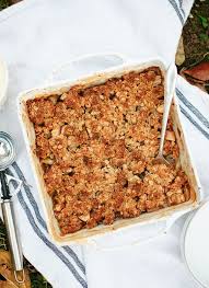 Healthy Gluten Free Apple Crisp Cookie And Kate Recipe Gluten Free Apple Crisp Almond Recipes Recipes