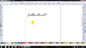 Looking for hand script fonts? Accessing Glyphs In Inkscape Youtube