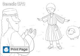 Many believe that the chameleon's colour helps to communicate its mood to other chameleons—'wearing its heart on its sleeve', so to speak. Joseph And His Brothers Coloring Pages For Kids Connectus