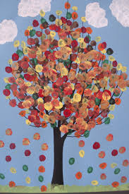 Herbstbaum Basteln Herbst Kinder Zeichnen Zeichnen Ideen