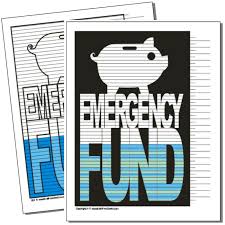 Emergency Fund Debt Free Charts Savings Chart Debt Free