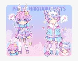 Anime Art Boy Cat Chibi Cute Flower Illustration Kawaii Transparent Png 750x609 Free Download On Nicepng