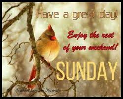 Have A Great Day Enjoy The Rest Of Your Weekend Sunday Sunday Sunday Quotes Sunday Images Sunday Pictures Blessed Sunday Sunday Pictures Good Morning Picture