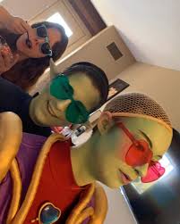 ITS MY WIFE @annamcmoose 's DAY OF BIRTH AAAAAAAAAAAAAA  🎉🎉🎉🎉🎉🎉🎉🎉🎉🎉🎉🎉 (pls swipe to see crytid content) I'm very sad we  couldn't do in-person double birthdays this year but yesterday's digital  streamin was