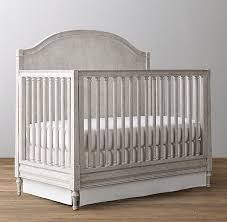 Bellina Arched Conversion Crib Vintage Grey Cribs Crib Toddler Bed Restoration Hardware Baby