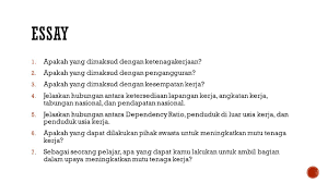 Ketenagakerjaan Ppt Download