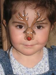Een Rendiertje Om In De Winter Stemming Te Komen Maquillage Noel Maquillage Animalier Maquillage De Fete
