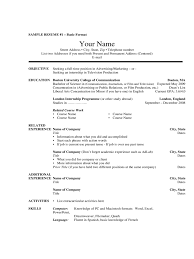 simple template for basic resume edit