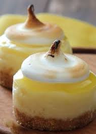 Mini Lemon Meringue Cheesecakes Recipes Lemon Recipes Cheesecake Recipes Dessert Recipes