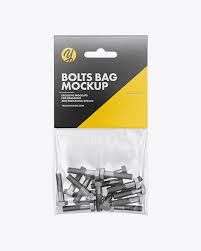 Download Plastic Bag With Bolts Mockup In Bag Sack Mockups On Yellow Images Object Mockups PSD Mockup Templates