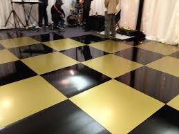Black Gold Check Dance Floor Vinyl Dance Floor Vinyl Flooring Dance Floor