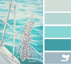 This nautical theme inspired bedroom/office gives soothing comfort all day and night night. Aboard Color Color Beach Color Design Seeds Color Palette