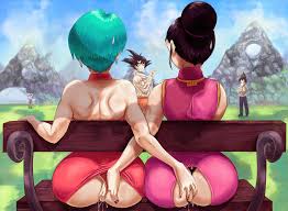 Bulma and Chi-Chi (Tuomashart) [Dragon Ball Z] : rrule34