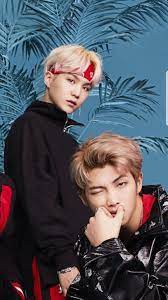 Bts rm & suga wallpapers new tab is a custom newtab with hd bts namgi wallpaper backgrounds. Rm Suga Foto Bts Bts Boys Suga