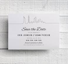 New York Save The Date For A New York Wedding Featuring The Etsy Wedding Saving Save The Date New York Wedding