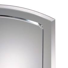 Deco Mirror 16 In W X 30 In H X 4 1 2 In D Frameless Recessed V Groove Beveled Eclipse Bathroom Medicine Cabinet 8209 The Home Depot Adjustable Shelving Recessed Medicine Cabinet Mirror Interior