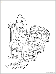 Each printable highlights a word that starts. Spongebob And His Christmas Wish List Coloring Pages Christmas Coloring Pages Coloring Pages For Kids And Adults