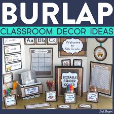 We did not find results for: Burlap Classroom Theme Decor Clutter Free Classroom By Jodi Durgin