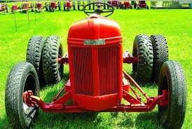 Image result for Red 1952 Tractor