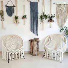Macrame Bucket Chairs Projects To Try Pinterest Macrame Macrame Chairs And Macrame Art Macrame Furniture Macrame Chairs Macrame Decor