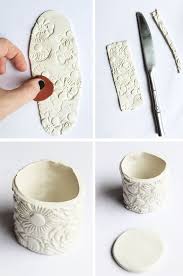 Oven Bake Clay Pinch Pots Clay Pinch Pots Baking Clay Diy Air Dry Clay