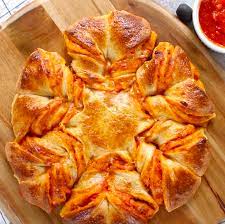 pull apart pizza star video appetizer recipes recipes food