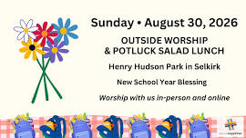 Outside Worship & Family Picnic: Summer Fun